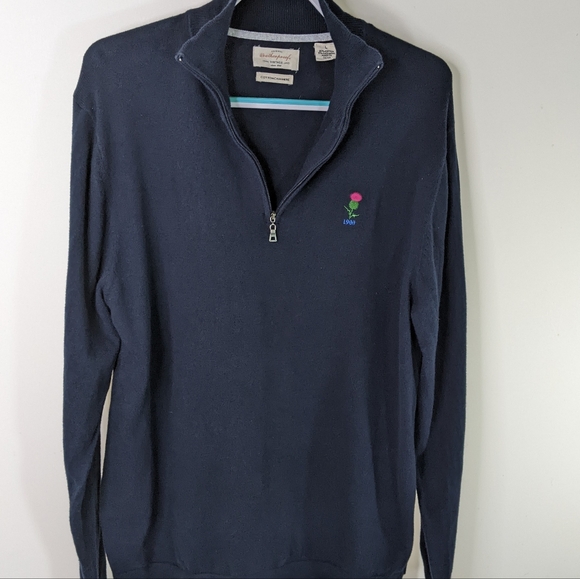 Scottish Thistle Sweater Cotton Cashmere - Picture 6 of 11